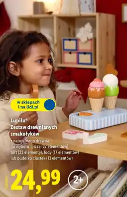 Lidl Zestaw do lodów Lupilu oferta