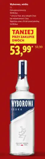 Lidl Wódka Wyborowa oferta