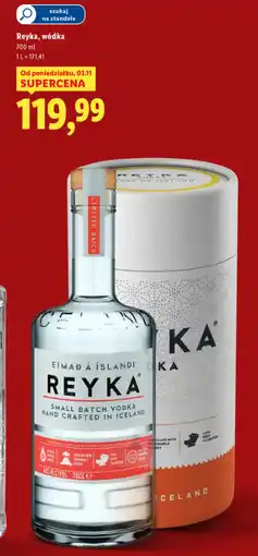 Lidl Wódka Reyka oferta