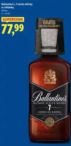 Lidl Whisky Ballantine's oferta