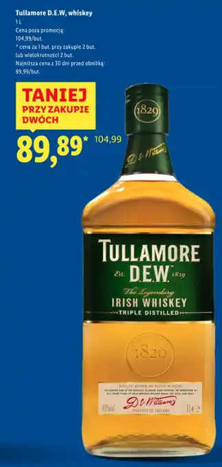 Lidl Whiskey Tullamore Dew oferta