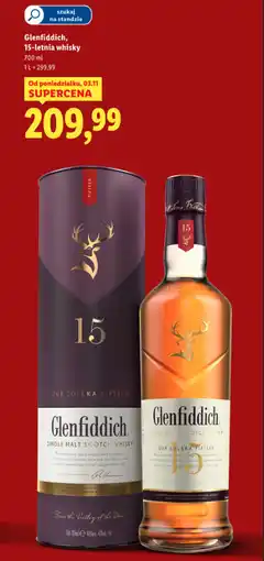 Lidl Whisky Glenfiddich oferta