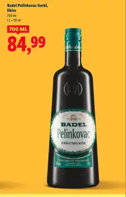 Lidl Likier Badel Pelinkovac oferta