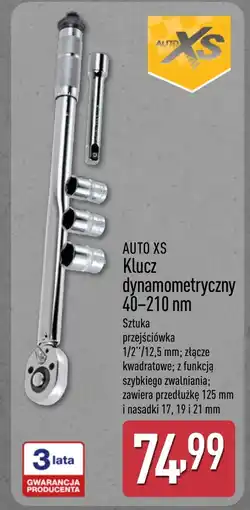 ALDI Klucz dynamometryczny Auto XS oferta