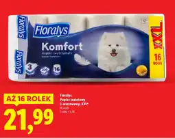 Lidl Papier toaletowy Floralys oferta