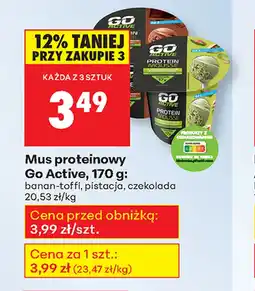 Biedronka Musli proteinowe Go Active oferta