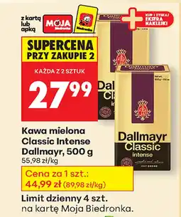 Biedronka Kawa mielona Dallmayr oferta