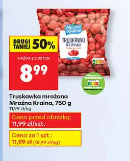 Biedronka Truskawki Mroźna Kraina oferta