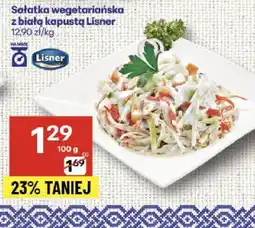 Delikatesy Centrum Sałatka wegetariańska z białą kapustą Lisner oferta