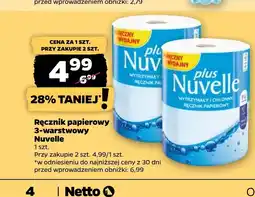 Netto Ręcznik papierowy Nuvelle oferta