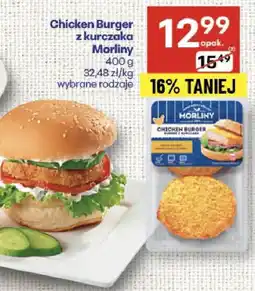 Delikatesy Centrum Chicken Burger z kurczaka Morliny wybrane rodzaje oferta