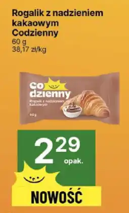 Delikatesy Centrum Rogalik z nadzieniem kakaowym Codzienny oferta