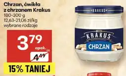Delikatesy Centrum Chrzan, ćwikła z chrzanem Krakus wybrane rodzaje oferta