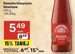 Delikatesy Centrum Passata klasyczna Dawtona oferta