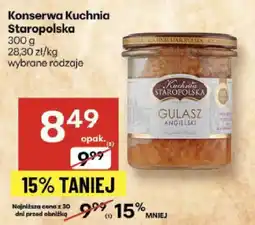 Delikatesy Centrum Konserwa Kuchnia Staropolska 300 g oferta