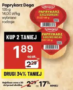 Delikatesy Centrum Paprykarz Dega 135 g oferta