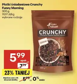 Delikatesy Centrum Płatki śniadaniowe Crunchy Funny Morning 300 g oferta