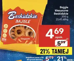 Delikatesy Centrum Bajgle klasyczne Beskidzkie 200 g oferta
