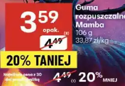 Delikatesy Centrum Guma rozpuszczalna Mamba oferta