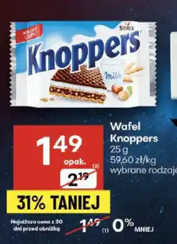 Delikatesy Centrum Wafel Knoppers oferta