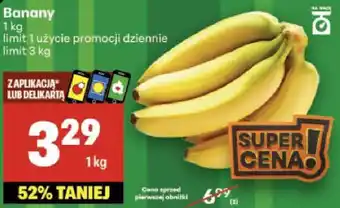 Banany 1kg Delikatesy Centrum