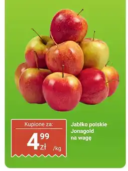 Biedronka Jabłko polskie Jonagold na wagę Biedronka oferta
