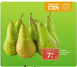 Biedronka Gruszka konferencja na wagę Biedronka oferta