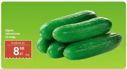 Biedronka Ogórki szklarniowe na wagę Biedronka oferta