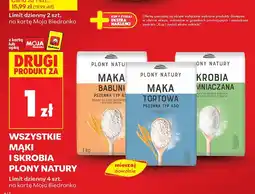 Biedronka Mąka Babuni pszenna typ 650 Plony Natury oferta