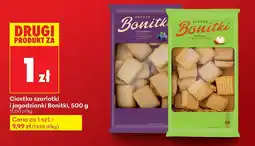 Biedronka Ciastka szarlotki 500 g Bonitki oferta