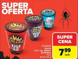 Carrefour Cukierki BRAIN HOT, ICE, BERRY BURNERZ oferta