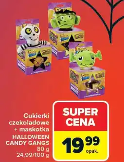 Carrefour Cukierki czekoladowe + maskotka HALLOWEEN CANDY GANGS oferta