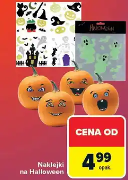 Carrefour Naklejki na Halloween oferta