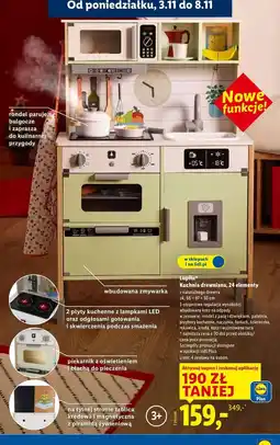 Lidl Kuchnia drewniana Lupilu oferta