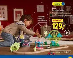 Lidl Kolejka drewniana - wesołe miasteczko 32 el. Lupilu oferta