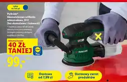 Lidl Szlifierka mimośrodowa 20 v Parkside oferta