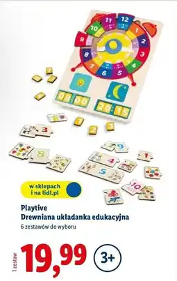 Lidl Układanka edukacyjna Playtive oferta