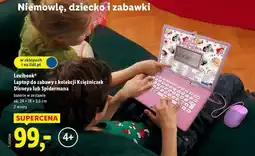 Lidl Laptop spiderman Lexibook oferta