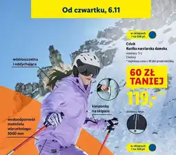 Lidl Kurtka narciarska damska Crivit oferta