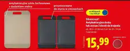 Lidl Deska do krojenia antybakteryjna 25 x 14 cm Silvercrest oferta