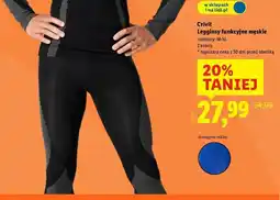 Lidl Legginsy męskie Crivit oferta