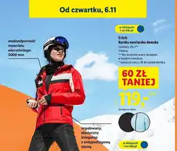 Lidl Kurtka narciarska damska xs-l Crivit oferta