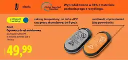 Lidl Ogrzewacz do rąk outdoorowy Crivit oferta
