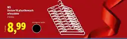 Lidl Wieszaki plastikowe W5 oferta