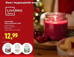Lidl Świeca zapachowa w szkle Livarno Home oferta
