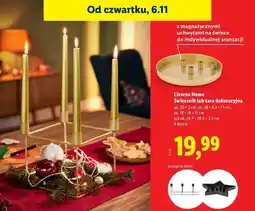 Lidl Świecznik Livarno Home oferta