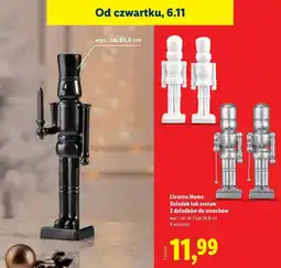 Lidl Dziadek do orzechów Livarno Home oferta