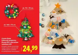Lidl Mini choinka z dekoracją Livarno Home oferta