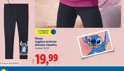 Lidl Legginsy termiczne stitch oferta