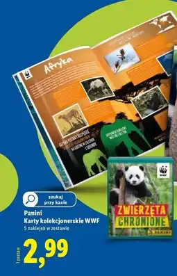 Lidl Karty kolekcjonerskie wwf Panini oferta